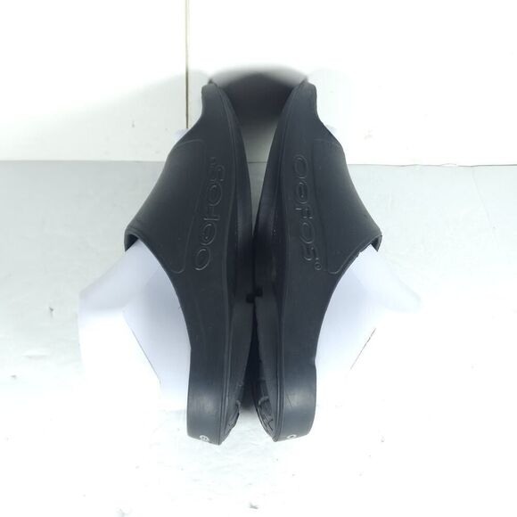 Oofos OOahh Sport Flex Black M9 / W11 Comfort Recovery Slide Sandals Shoes main image 9